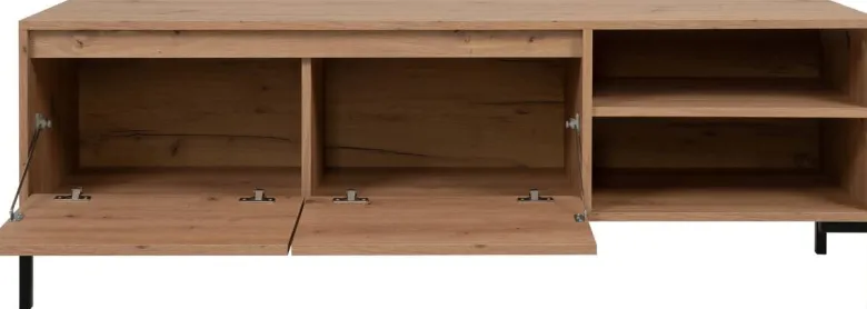 TV-Lowboard Korsika Eiche Artisan Nachbildung B/H/T: ca. 150x49x40 cm