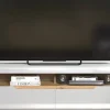 TV-Lowboard Marlon Eiche Evoke Coast Nachbildung weiß Hochglanz B/H/T: ca. 150x50x40 cm