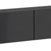 TV-Lowboard Otis schwarz Hochglanz B/H/T: ca. 180x37x32 cm