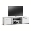 TV-Lowboard Trentino Beton Optik weiß B/H/T: ca. 160x42x40 cm