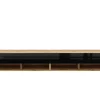 TV-Lowboard TV LOWBOARD DERBY 280 Eiche Wotan Nachbildung schwarz glänzend B/H/T: ca. 280x32,5x31,5 cm