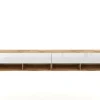 TV-Lowboard TV LOWBOARD DERBY 200 Eiche Wotan Nachbildung weiß glänzend B/H/T: ca. 200x32,5x31,5 cm