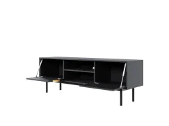 TV-Lowboard VIVA schwarz B/H/T: ca. 154x53,5x39 cm