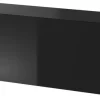 TV-Lowboard VIVIEN schwarz schwarz glanz B/H/T: ca. 140x40x38 cm