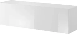 TV-Lowboard VIVIEN weiß weiß glanz B/H/T: ca. 140x40x38 cm