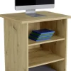 TV-Rollwagen Jürgen Eiche Artisan Nachbildung B/H/T: ca. 65x76x40 cm