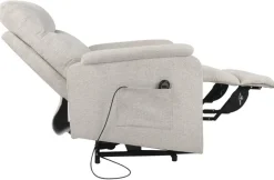TV-Sessel Rubi beige Webstoff B/H/T: ca. 75x136x87 cm