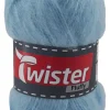 Twister Handstrickgarn Fluffy hellblau L: ca. 16000 cm
