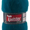 Twister Handstrickgarn Fluffy petrol L: ca. 16000 cm