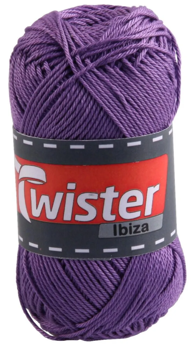 Twister Handstrickgarn Ibiza violett L: ca. 12500 cm