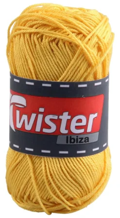 Twister Handstrickgarn Ibiza gelb L: ca. 12500 cm