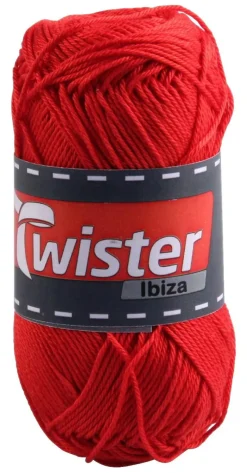 Twister Handstrickgarn Ibiza rot L: ca. 12500 cm