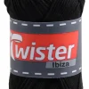 Twister Handstrickgarn Ibiza schwarz L: ca. 12500 cm