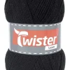 Twister Handstrickgarn Luxor schwarz L: ca. 52500 cm