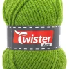 Twister Handstrickgarn Meran moosgrün L: ca. 10000 cm
