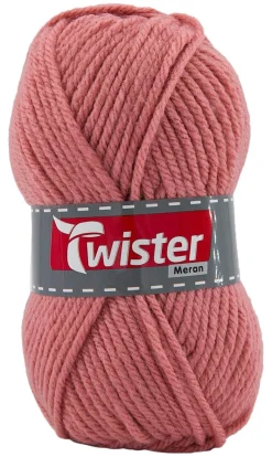 Twister Handstrickgarn Meran altrosa L: ca. 10000 cm