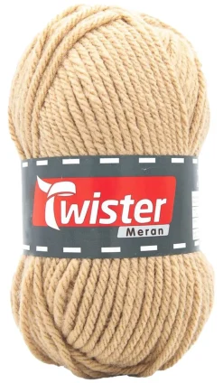 Twister Handstrickgarn Meran beige L: ca. 10000 cm