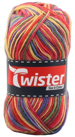 Twister Handstrickgarn Sox rot L: ca. 42000 cm