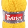 Twister Handstrickgarn Twister Sport uni gelb L: ca. 15000 cm