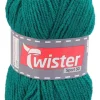 Twister Handstrickgarn Twister Sport uni grün L: ca. 15000 cm