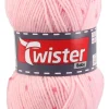 Twister Handstrickgarn Twister Baby rosé L: ca. 21000 cm