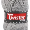 Twister Handstrickgarn Twister Sport uni grau L: ca. 15000 cm