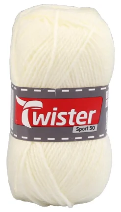 Twister Handstrickgarn Twister Sport uni natur L: ca. 15000 cm