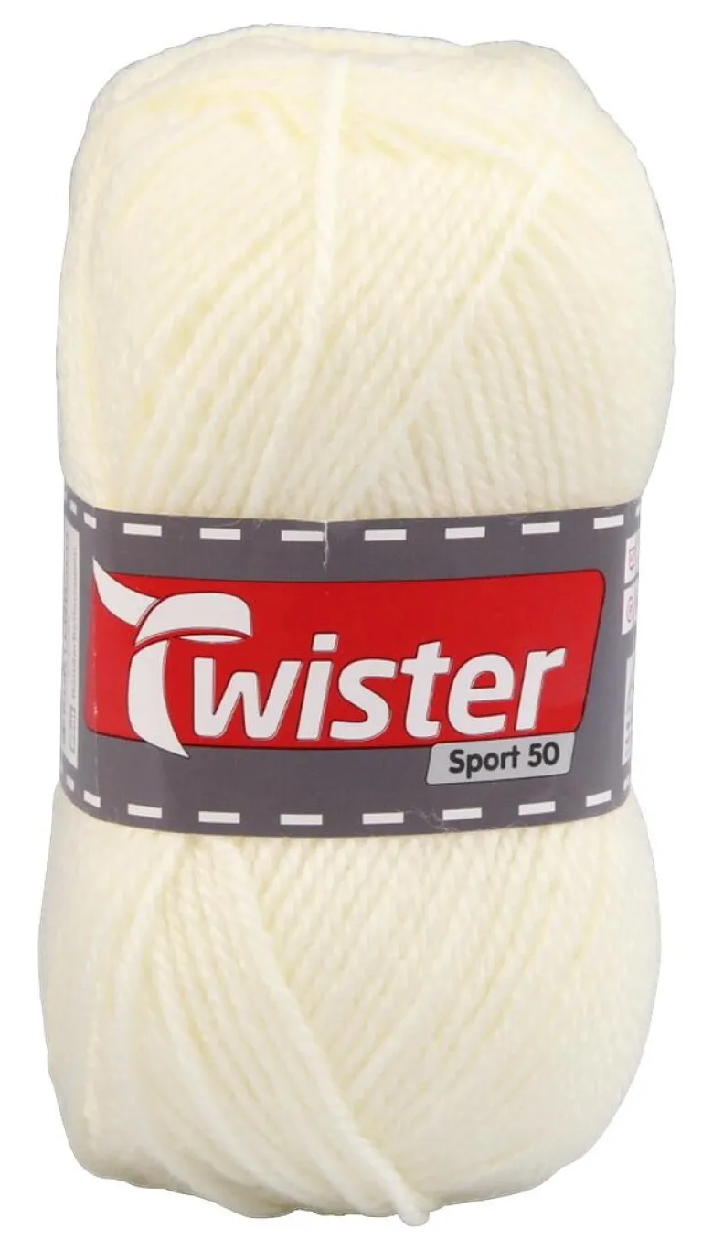 Twister Handstrickgarn Twister Sport uni natur L: ca. 15000 cm