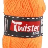 Twister Handstrickgarn Twister Sport uni orange L: ca. 15000 cm