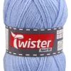 Twister Handstrickgarn Twister Sport uni hellblau L: ca. 15000 cm