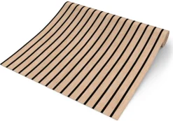 UGEPA Papiertapete Akustikpaneel beige schwarz B/L: ca. 53x1005 cm