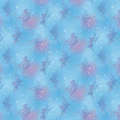 UGEPA Papiertapete Feen blau B/L: ca. 0,53x10 cm