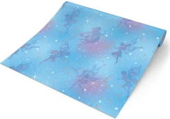 UGEPA Papiertapete Feen blau B/L: ca. 0,53x10 cm