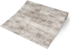 UGEPA Papiertapete Steinoptik beige B/L: ca. 53x1005 cm