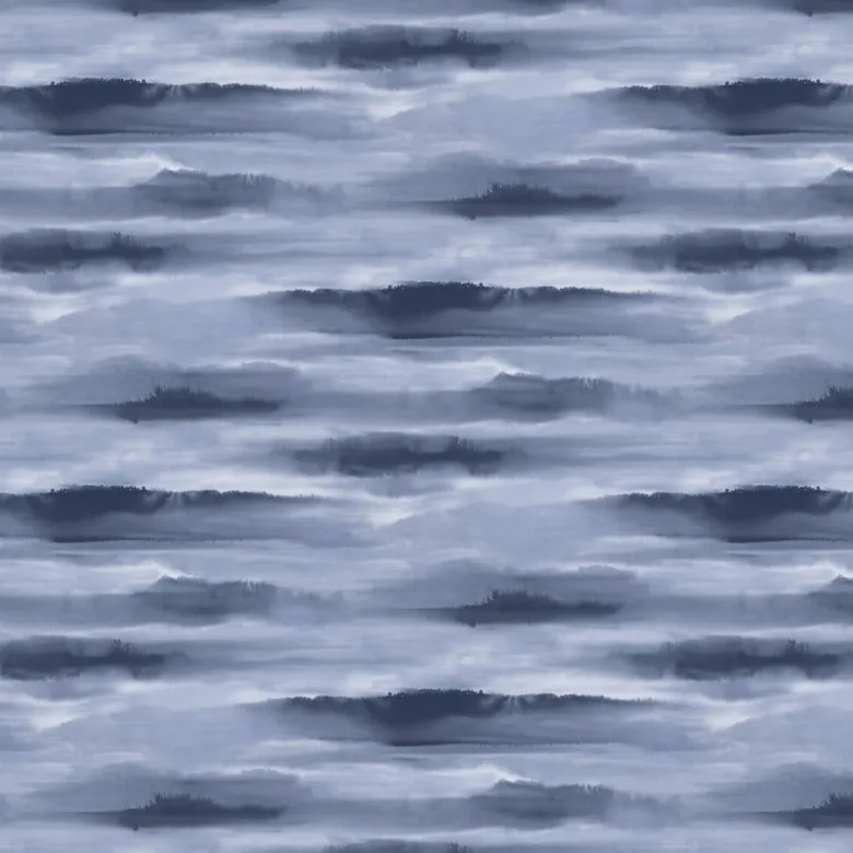 UGEPA Vinyltapete blau B/L: ca. 53x1005 cm
