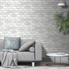 UGEPA Vinyltapete Steinoptik weiß B/L: ca. 53x1005 cm glitzernd