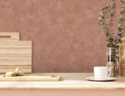 UGEPA Vinyltapete Struktur rotbraun B/L: ca. 53x1005 cm