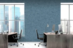 UGEPA Vliestapete Struktur blau B/L: ca. 53x1005 cm
