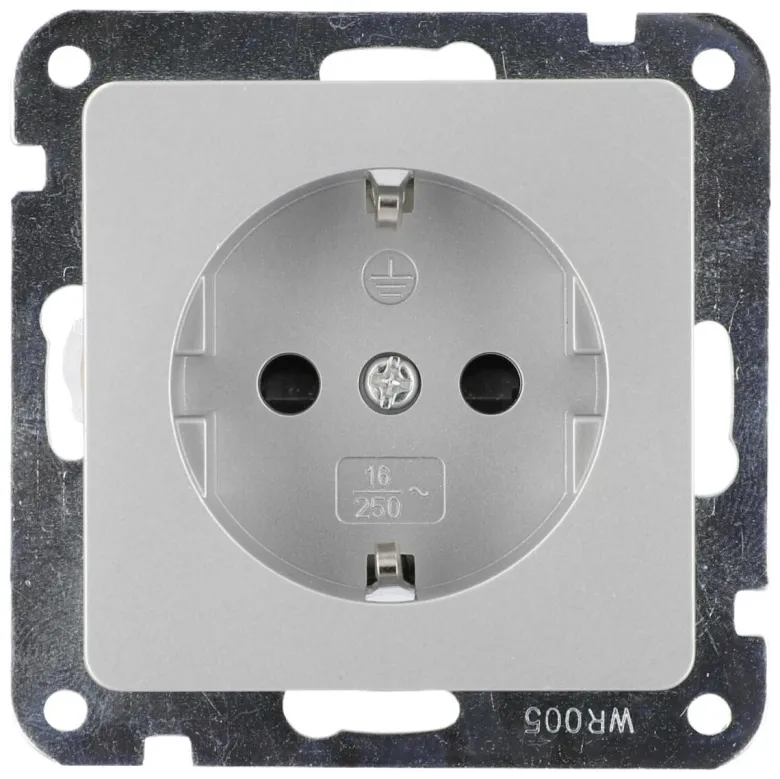 Unitec ElektroinstallationGenua silber ca. 250 V