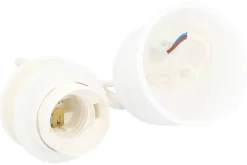 UniTec Lampen-Pendel weiß