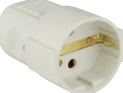 UniTec Schuko-Kupplung weiß ca. 250 V