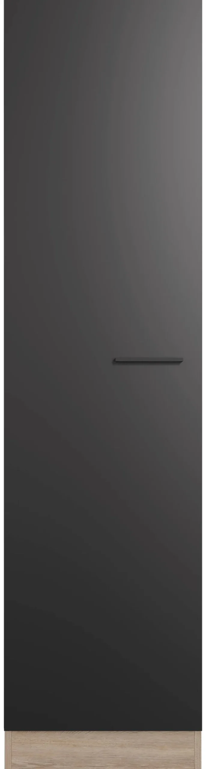 Unterschrank Capri schwarz matt B/H/T: ca. 50x200x57 cm