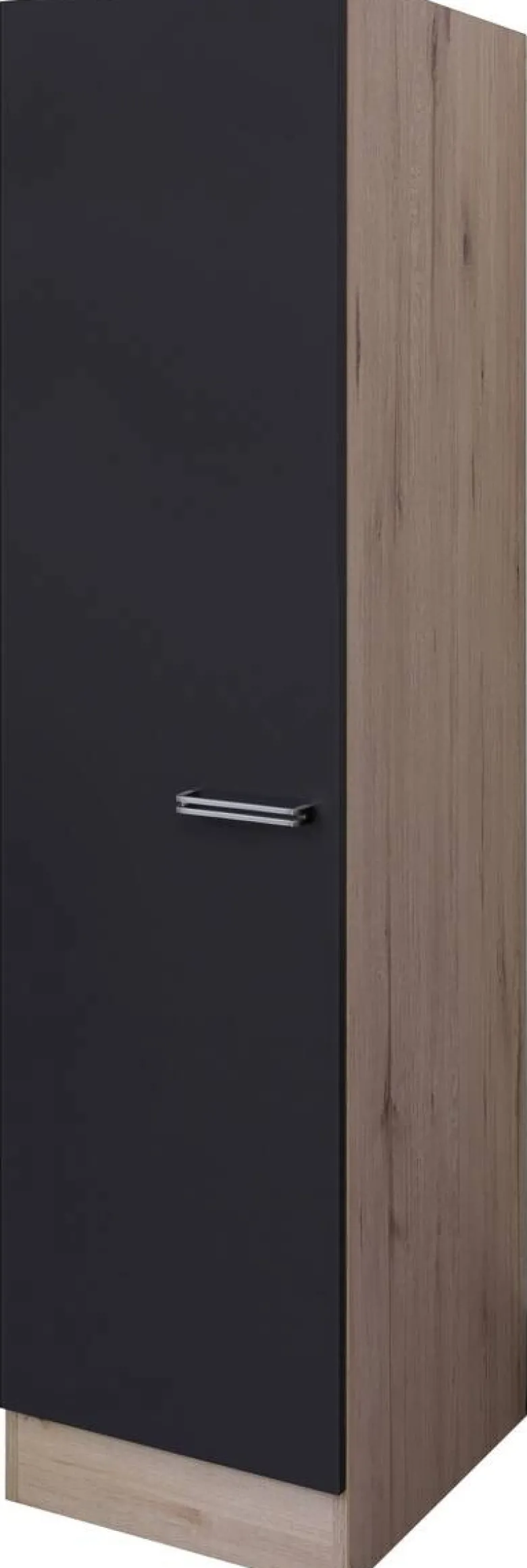 Unterschrank Elva anthrazit strukturiert B/H/T: ca. 50x200x57 cm