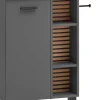 Unterschrank Katta anthrazit B/H/T: ca. 70,7x74,3x17 cm