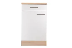 Unterschrank Merle weiß B/H/T: ca. 50x85x60 cm