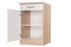 Unterschrank Merle weiß B/H/T: ca. 50x85x60 cm