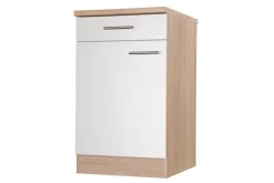 Unterschrank Merle weiß B/H/T: ca. 50x85x60 cm