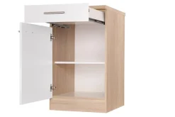 Unterschrank Merle weiß B/H/T: ca. 50x85x60 cm