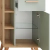 Unterschrank Quickset 963 salbei Nachbildung Eiche Riviera Nachbildung B/H/T: ca. 50,5x89,5x33 cm