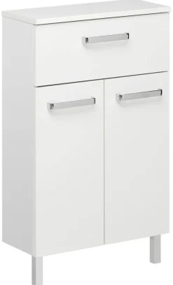Unterschrank Quickset 312 weiß glanz B/H/T: ca. 50x81x20 cm